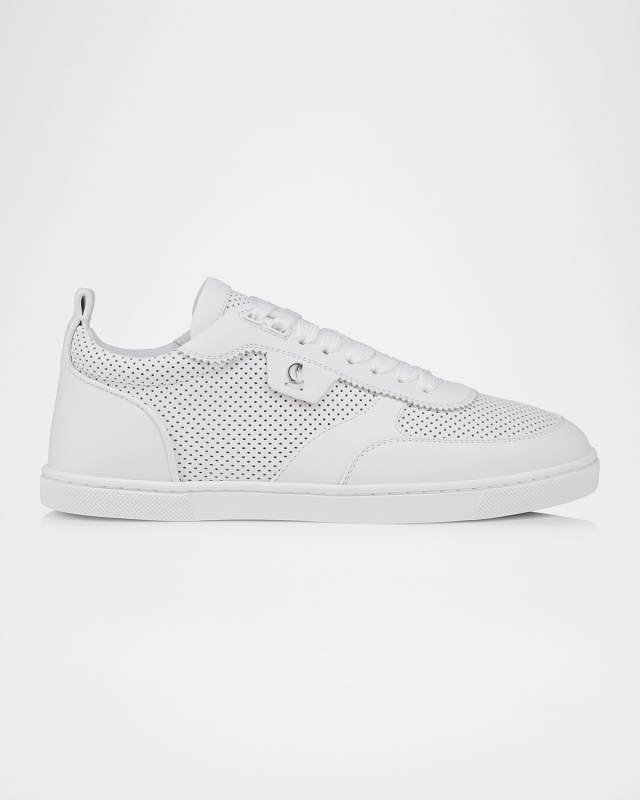 Tutti Rui Donna Perforated Red Sole Sneakers